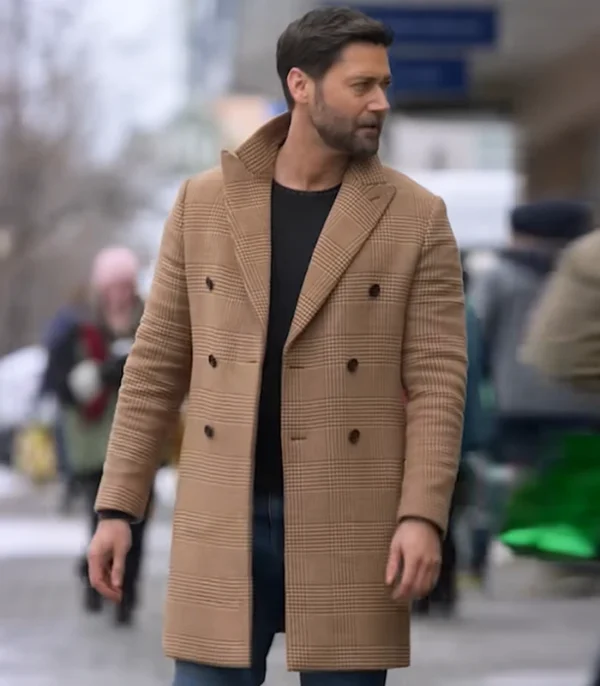 My Secret Santa Ryan Eggold Wool Coat