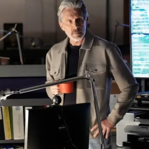 NCIS S23 Gary Cole Grey Wool Jacket