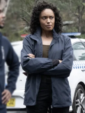 NCIS Sydne Olivia Swann Grey Jacket