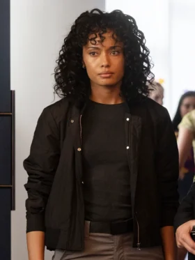 NCIS Sydney S02 Olivia Swann Bomber Jacket Side