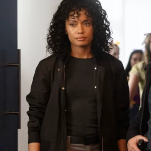 NCIS Sydney S02 Olivia Swann Bomber Jacket Side