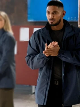NCIS Sydney S02 Sean Sagar Grey Jacket Side