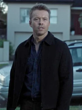 NCIS Sydney S02 Todd Lasance Black Jacket
