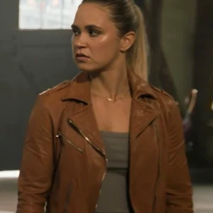 NCIS Sydney S02 Tuuli Narkle Leather Jacket