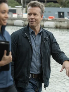 NCIS Sydney Todd Lasance Black Jacket Side