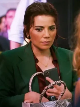 NCIS Tony and Ziva S01 Martine Aranow Green Blazer