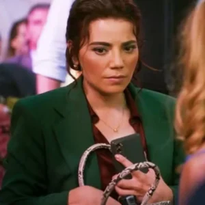 NCIS Tony and Ziva S01 Martine Aranow Green Blazer
