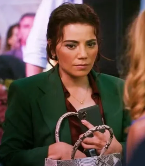 NCIS Tony and Ziva S01 Martine Aranow Green Blazer