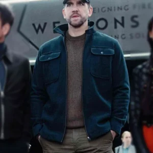 NCIS Tony and Ziva S01 Maximilian Osinski Blue Jacket Side