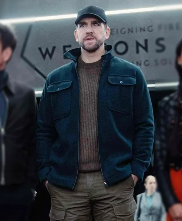NCIS Tony and Ziva S01 Maximilian Osinski Blue Jacket Side