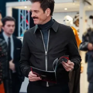 NCIS Tony and Ziva S01 Michael Weatherly Black Jacket Side