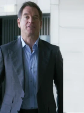 NCIS Tony and Ziva S01 Michael Weatherly Grey Blazer Front