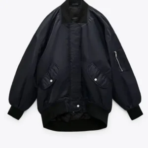 Nancy Drew Season 03 Leah Lewis Bomber Jacket Front Look