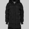 Neo Noir Puffer Jacket Black Color