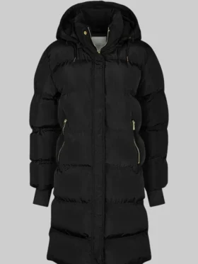 Neo Noir Puffer Jacket Black Color
