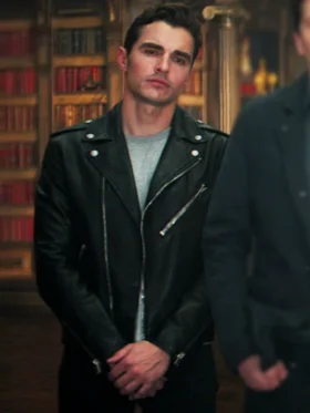 Now You See Me 3 Dave Franco Black Leather Jacket