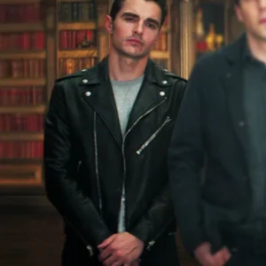 Now You See Me 3 Dave Franco Black Leather Jacket