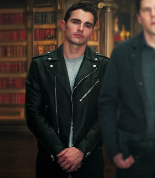 Now You See Me 3 Dave Franco Black Leather Jacket