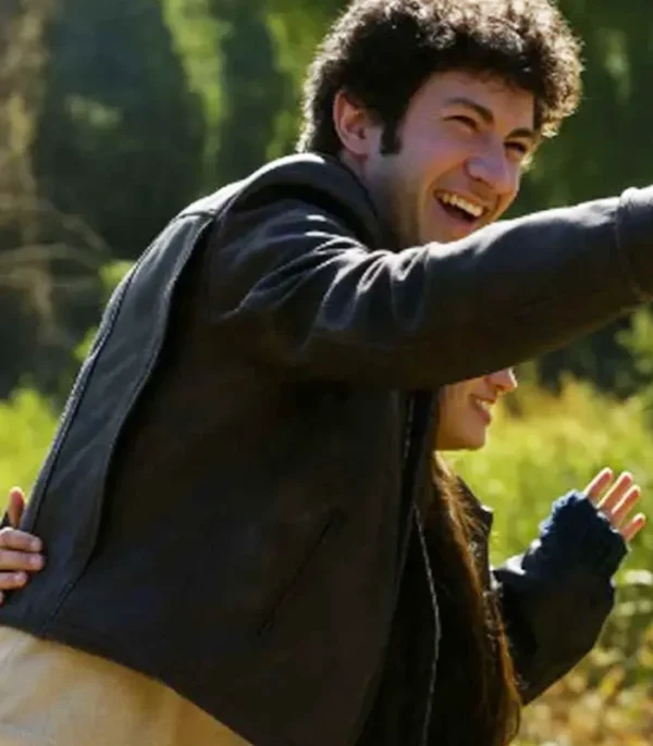 Now You See Me 3 Dominic Sessa Brown Leather Jacket