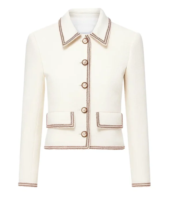 Now You See Me 3 Rosamund Pike White Jacket Back
