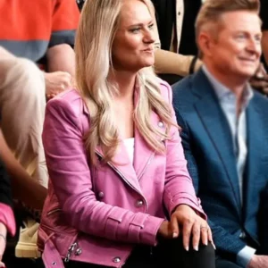 On Brand with Jimmy Fallon Jill McVicar Nelson Jacket Side