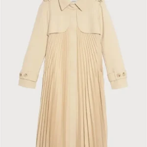 Only Murders in the Building S04 Selena Gomez Pleated Coat