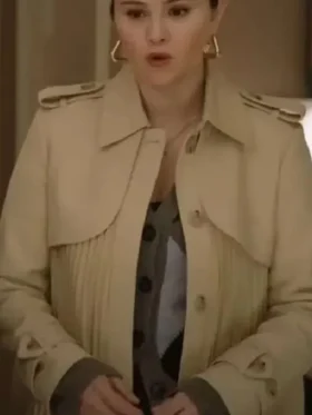 Only Murders in the Building S04 Selena Gomez Pleated Coat