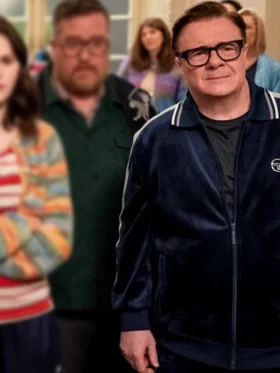 Only Murders in the Building S05 Nathan Lane Track Jacket