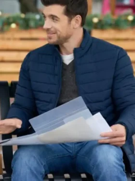 Our Christmas Mural 2023 Dan Jeannotte Blue Jacket