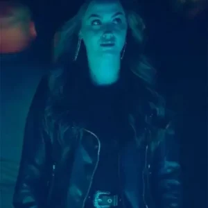 Pam Shoresy S02 Black Leather Jacket