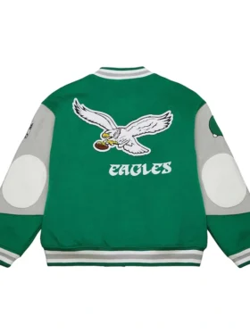 Philadelphia Eagles Green Varsity Jacket