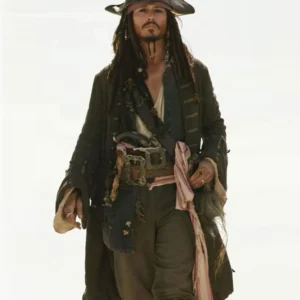 Pirates of The Caribbean Jack Sparrow Coat Side