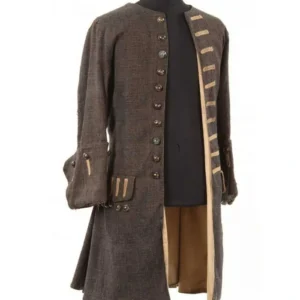 Pirates of The Caribbean Jack Sparrow Coat Back