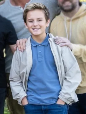 Playdate Banks Pierce White Jacket