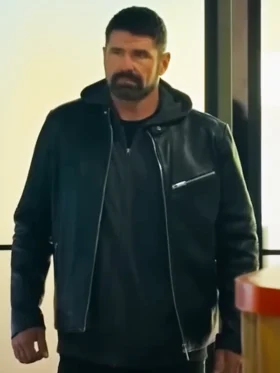 Playdate Jason William Day Black Leather Jacket