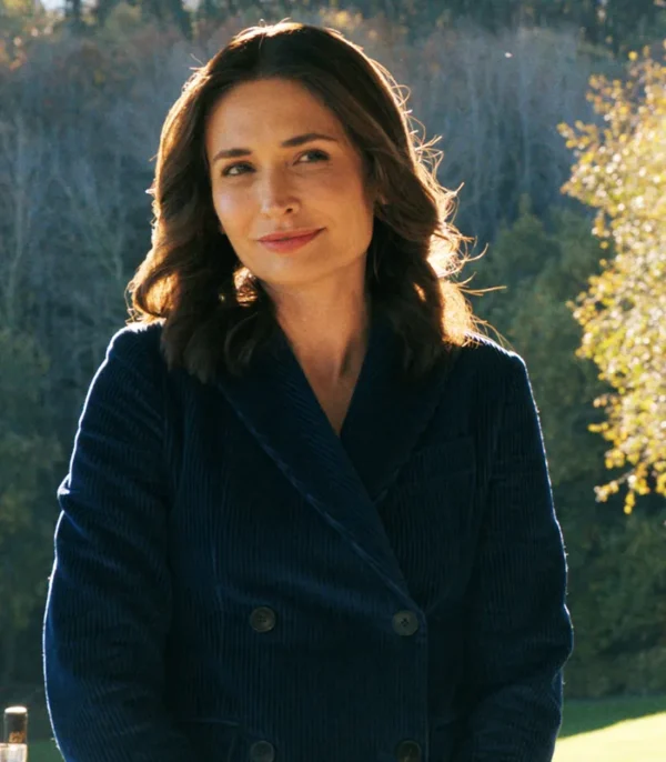 Pluribus Karolina Wydra Blue Corduroy Blazer