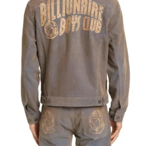 Pop the Balloon Live S1 Denim Splatter Jacket Back Look