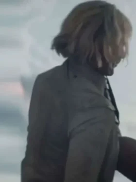 Predator Badlands Elle Fanning Leather Jacket