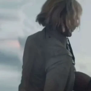 Predator Badlands Elle Fanning Leather Jacket