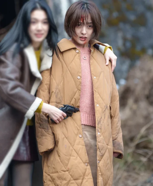 Queen Mantis S01 Kim Bo-ra Quilted Coat