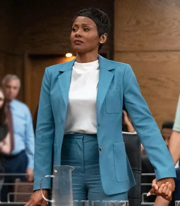 Reasonable Doubt S03 Jax Stewart Blue Blazer