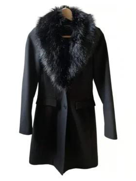 Renfield 2023 Dracula Black Coat Front Look