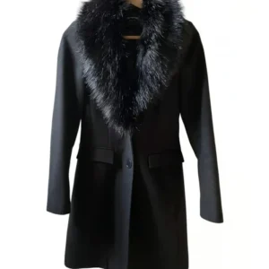 Renfield 2023 Dracula Black Coat Front Look