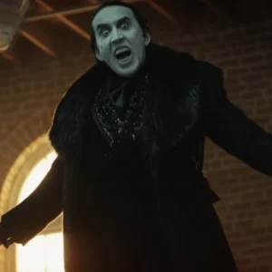 Renfield 2023 Dracula Black Coat