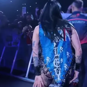 Rhea Ripley Crown Jewel Leather Jacket