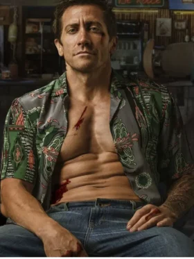 Shop the Official Dalton Look: Jake Gyllenhaal's 'Road House' Green Printed Shirt