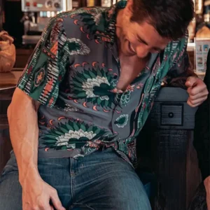 Shop the Official Dalton Look: Jake Gyllenhaal's 'Road House' Green Printed Shirt