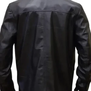 Rocky Balboa Film Sylvester Stallone Black Leather Coat