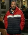 SNL Adam Sandler Puffer Jacket Side