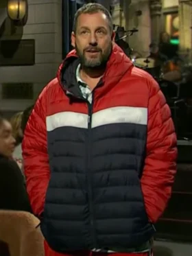 SNL Adam Sandler Puffer Jacket Side